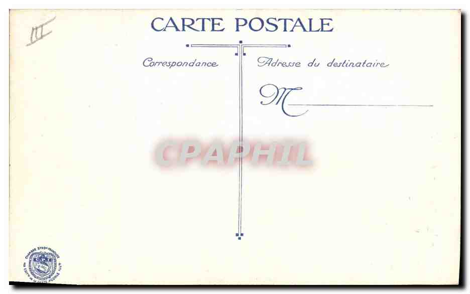 Canon en action — Guerre de 1870 — Éditeur V. Co — Verso