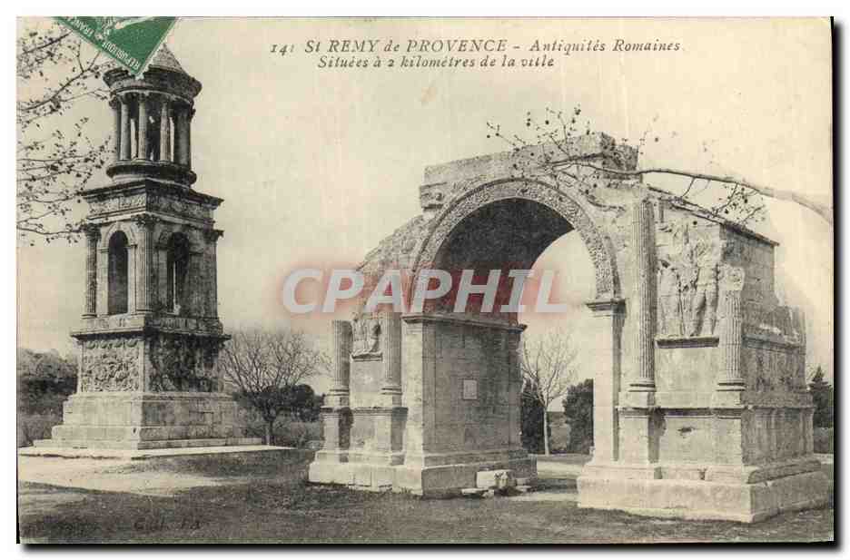 St RÉMY de PROVENCE — Antiquités Romaines — éditeur anonyme, n° 141