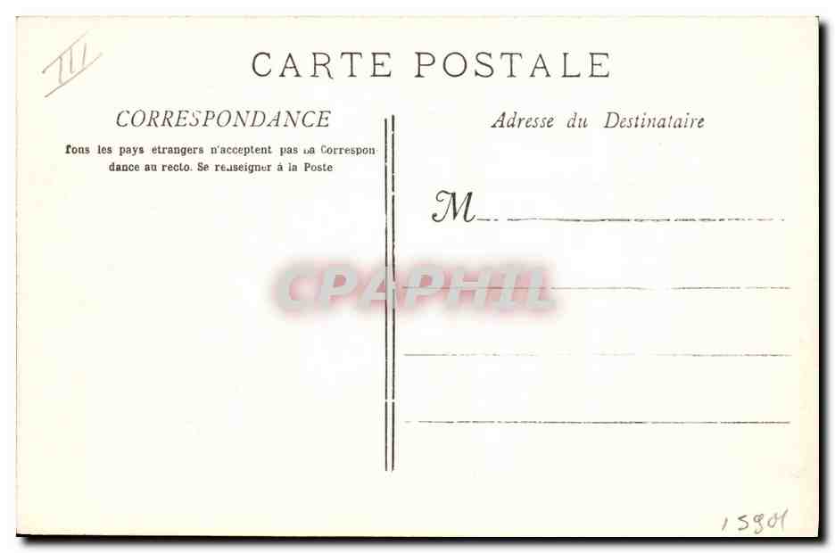 CPA Cinema Exposition coloniale de Marseille Cinematographe de l'Afrique Occidentale — Verso