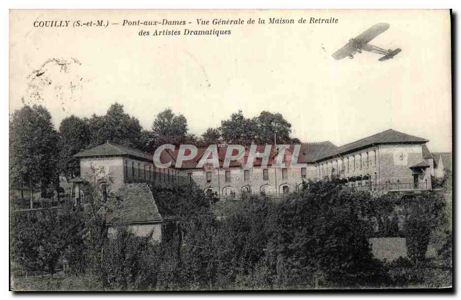 Couilly (S.-et-M.) – Pont-aux-Dames – Vue Générale de la Maison de Retraite des Artistes Dramatiques