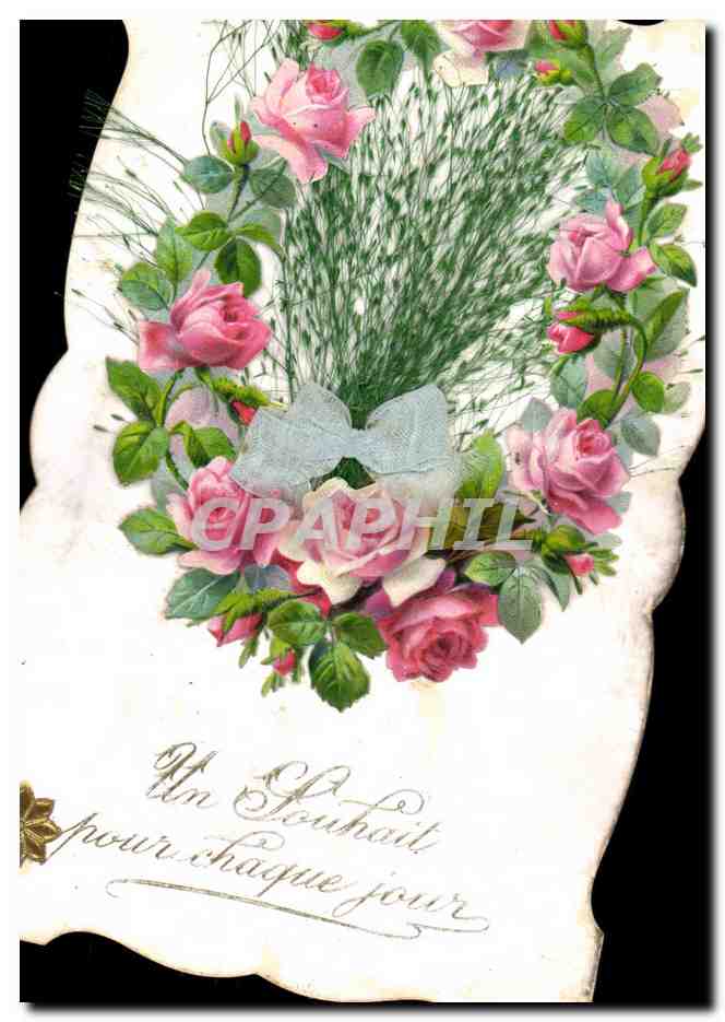 CPA Fantaisie Fleurs 