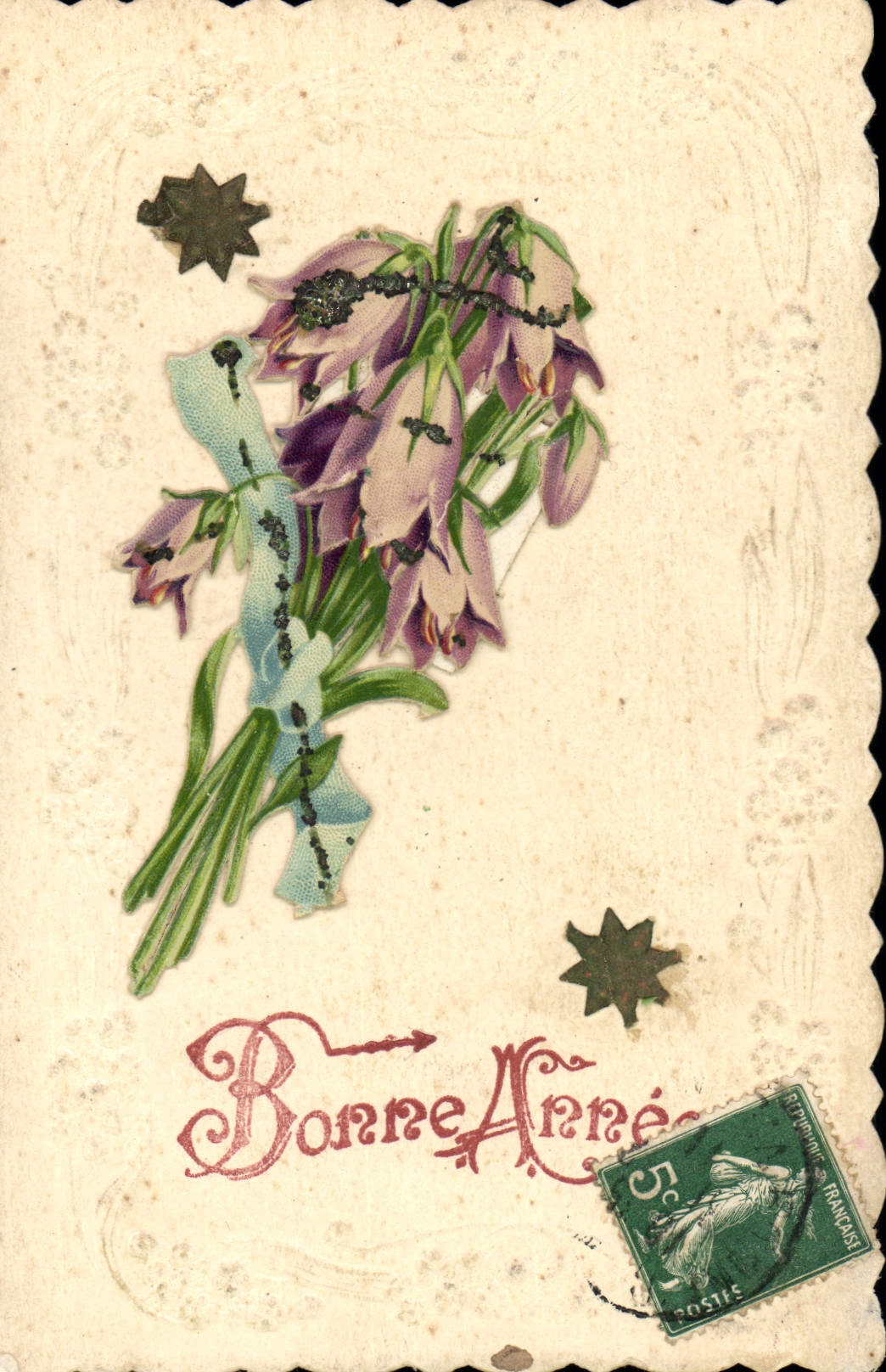 Bouquet de campanules — Bonne Année — Édition Française