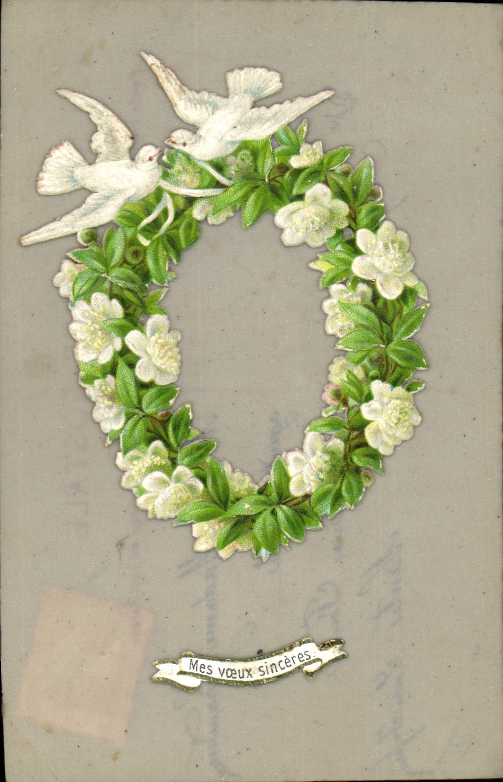 CPA Fantaisie Fleurs Colombes