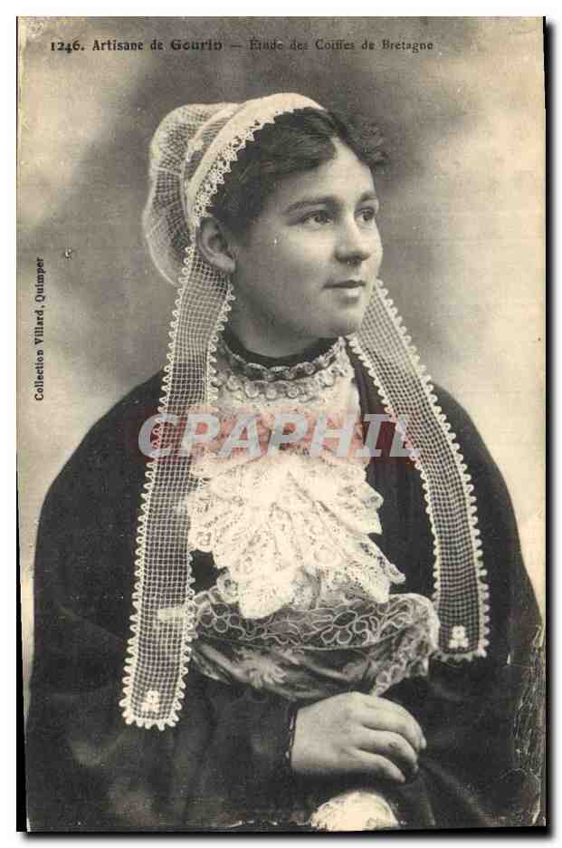 CPA Folklore Artisane de Gourin 