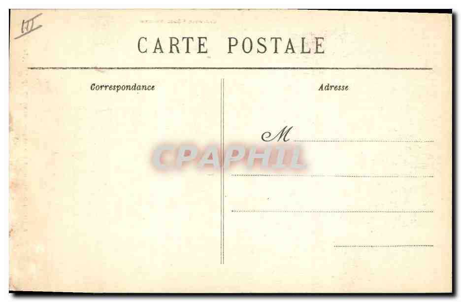 CPA Folklore Artisane de Gourin  — Verso