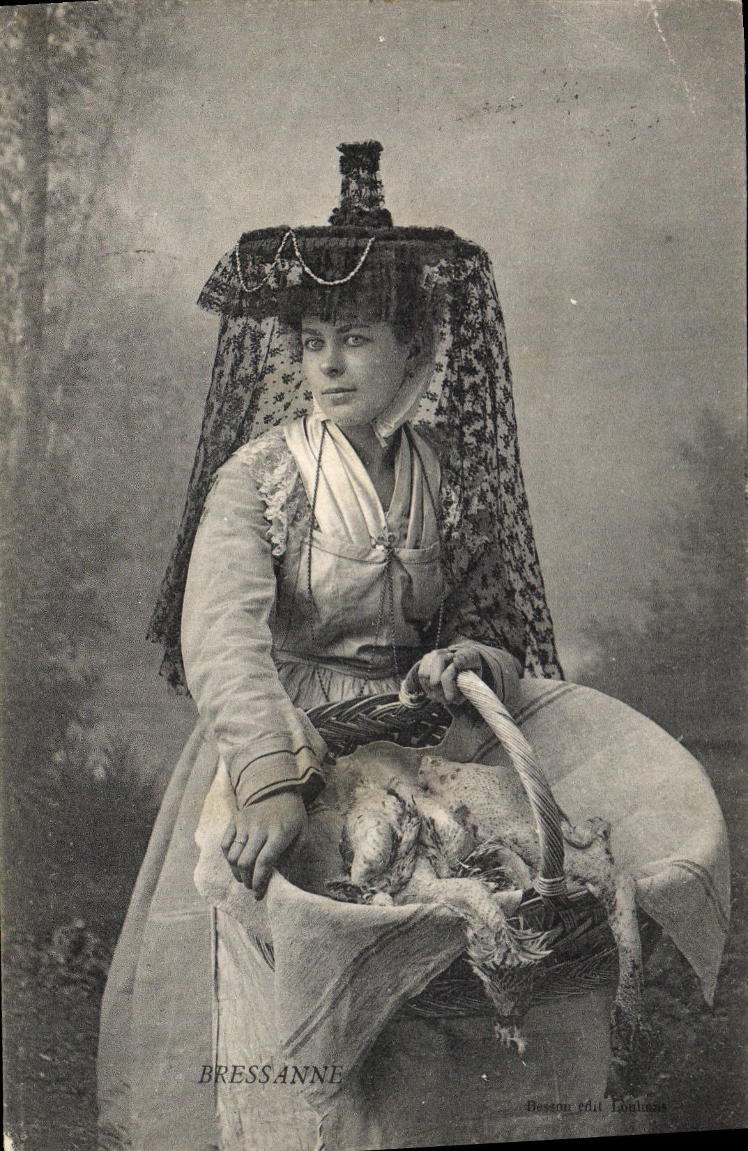 CPA Folklore Bressanne 