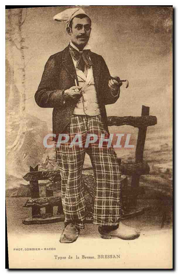 CPA Folklore Types de la Bresse Bressan