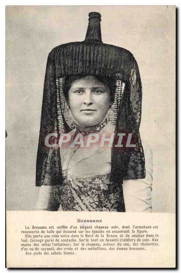 CPA Folklore Bressane