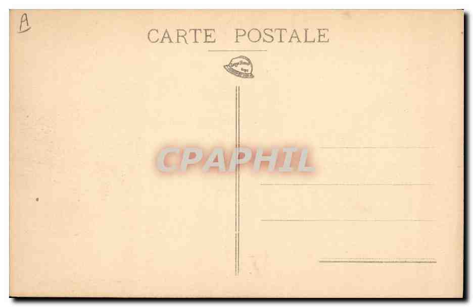 CPA Folklore En Morvan Labourage — Verso