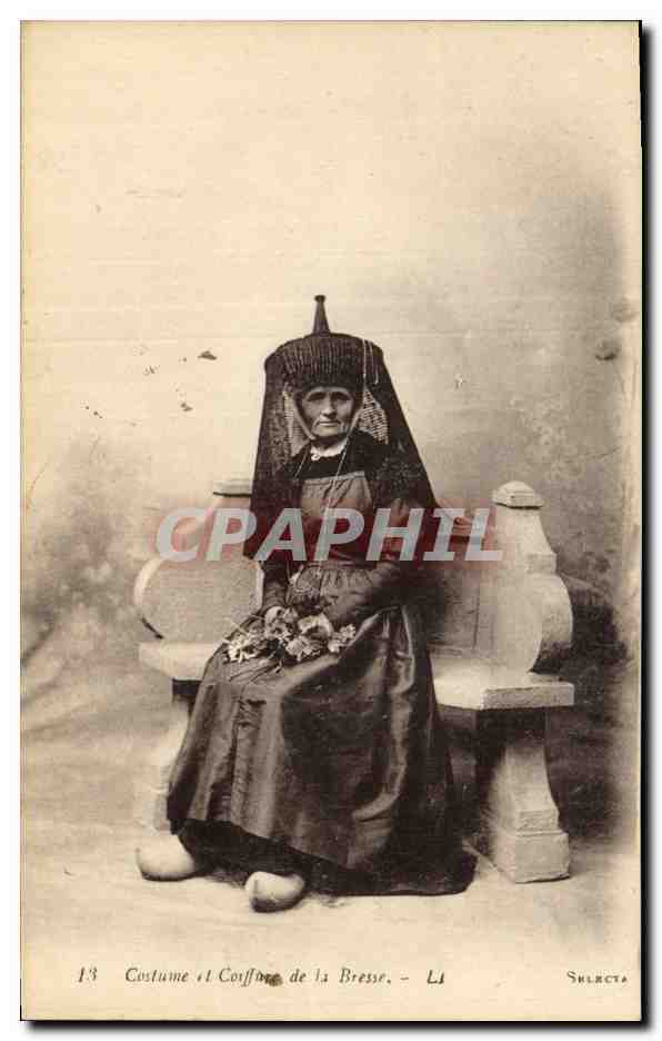 CPA Folklore Bresse