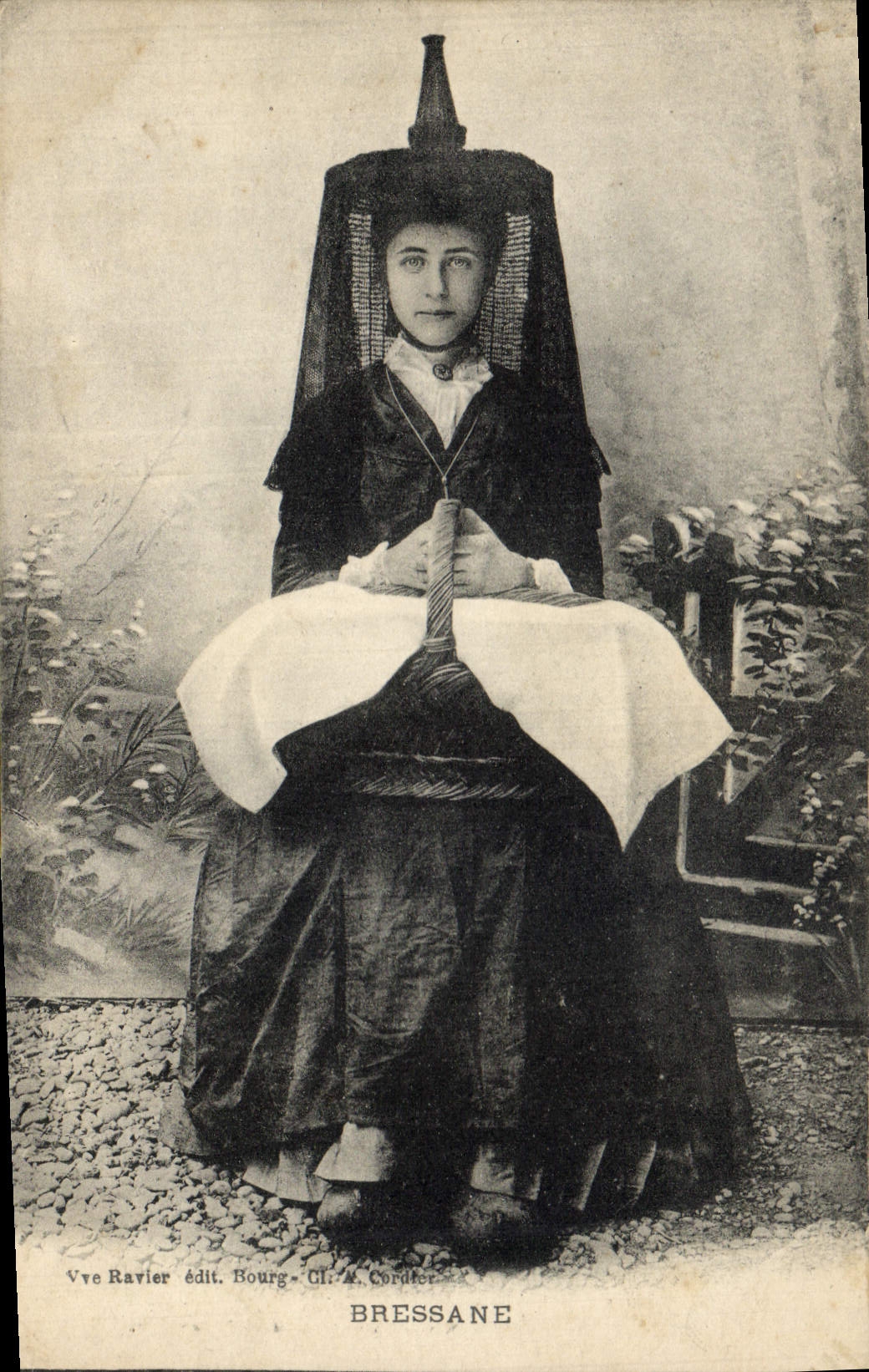 CPA Folklore Bressane