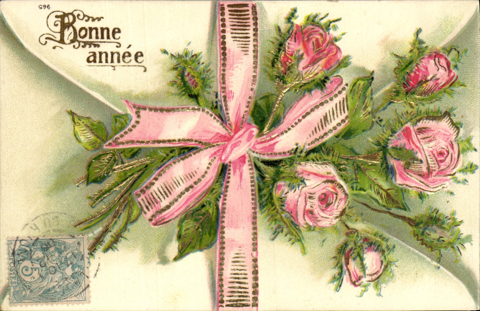 CPA Fantaisie Fleurs 