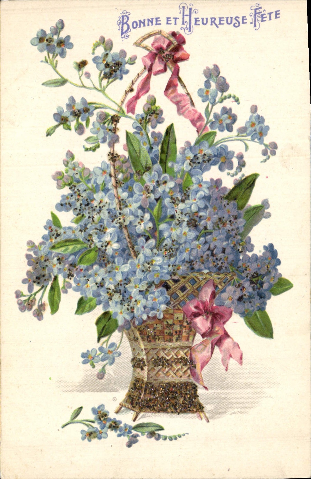 CPA Fantaisie Fleurs 