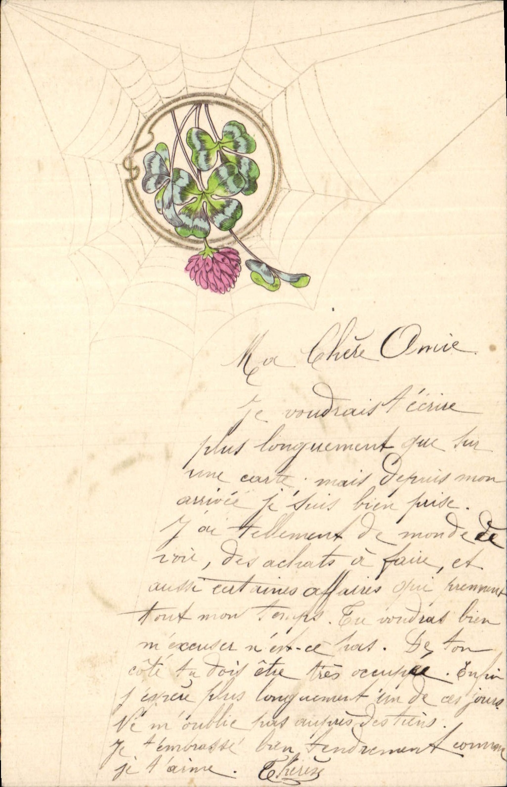 CPA Fantaisie Fleurs 
