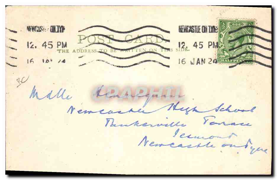 Atalanta Lawn Tennis Club — Meeting announcement — W.G. Bass, Westgate, Forest Hall — Achterkant