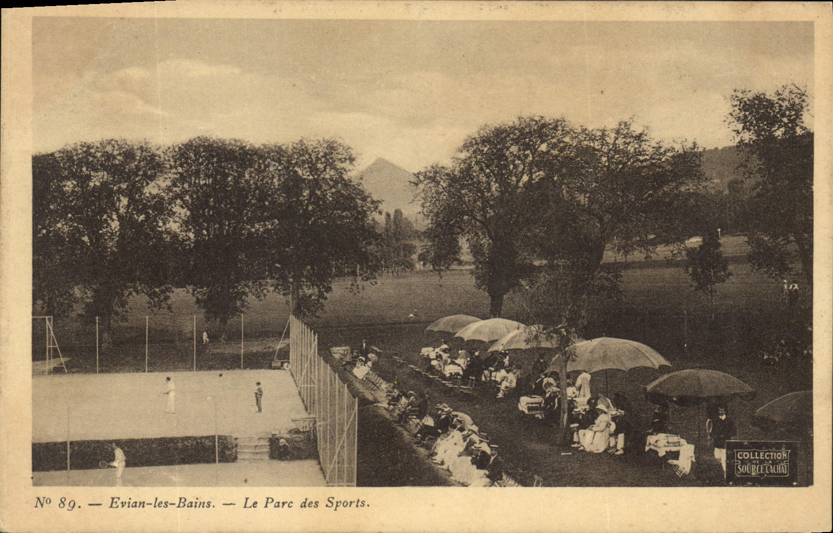 Evian-les-Bains — Le Parc des Sports — Collection Sourcecuit, n° 89