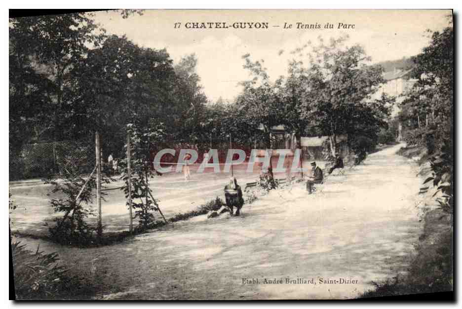 CPA Tennis Chatelguyon Le tennis du parc 