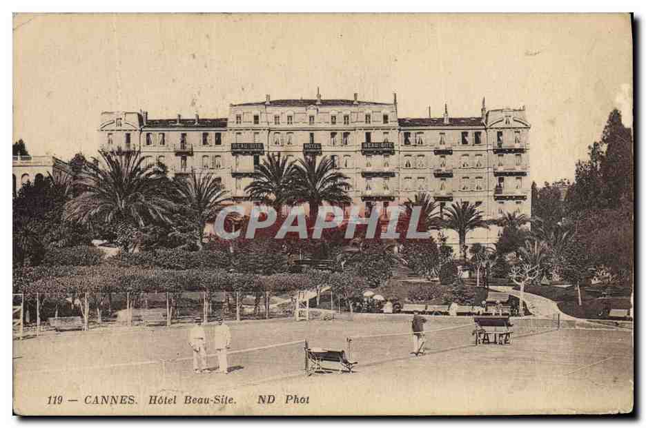CPA Tennis Cannes Hotel Beau Site