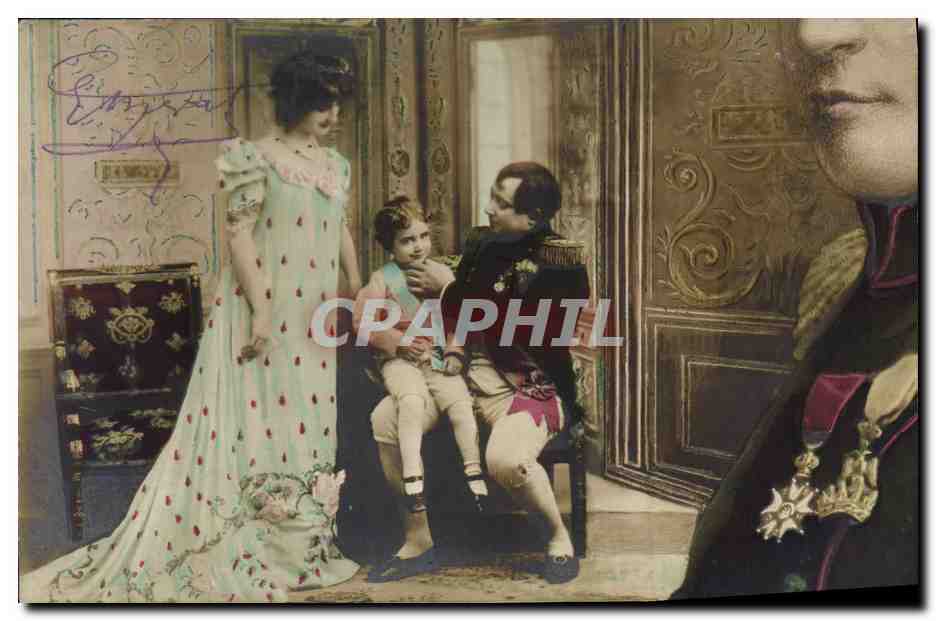 CPA Puzzle Napoleon 1er 