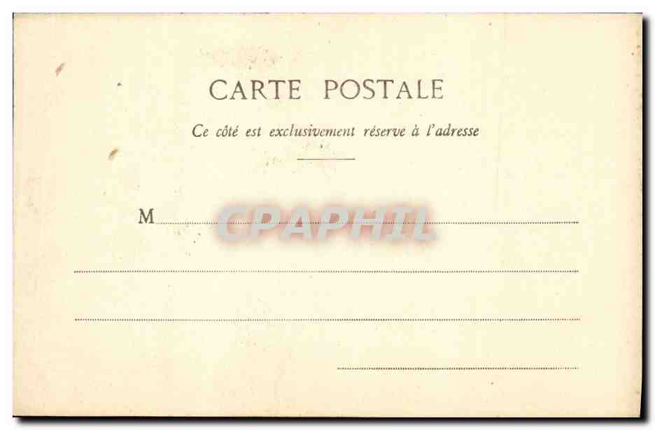 CPA Puzzle Cathedrale Chartres  — Verso