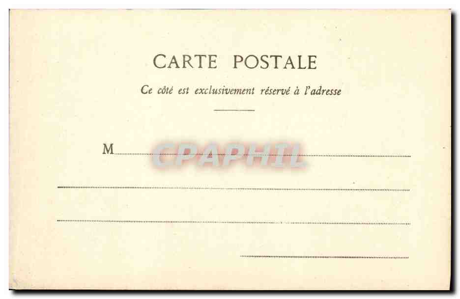 CPA Puzzle Cathedrale Chartres  — Verso