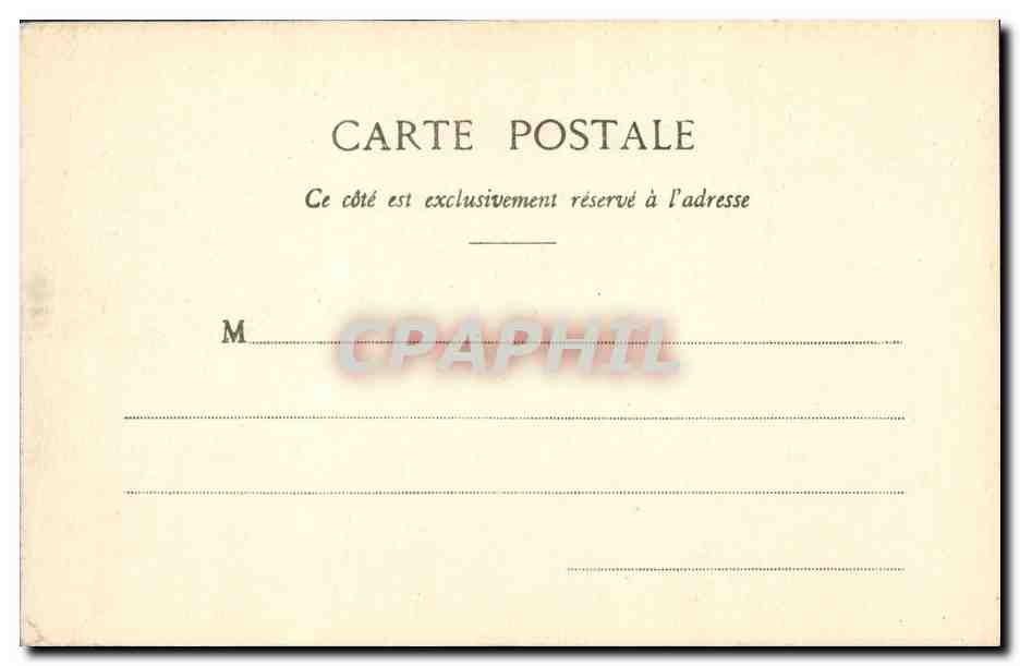 CPA Puzzle Cathedrale Chartres  — Verso