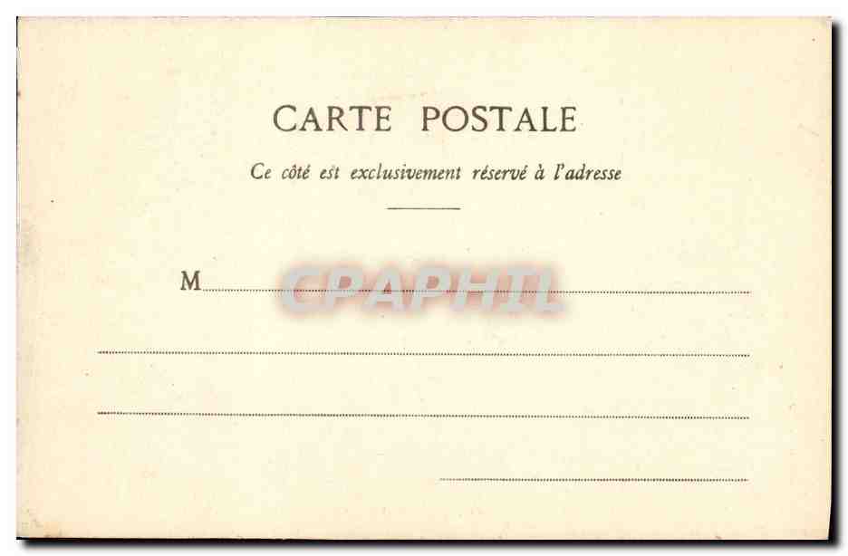 CPA Puzzle Cathedrale Chartres  — Verso