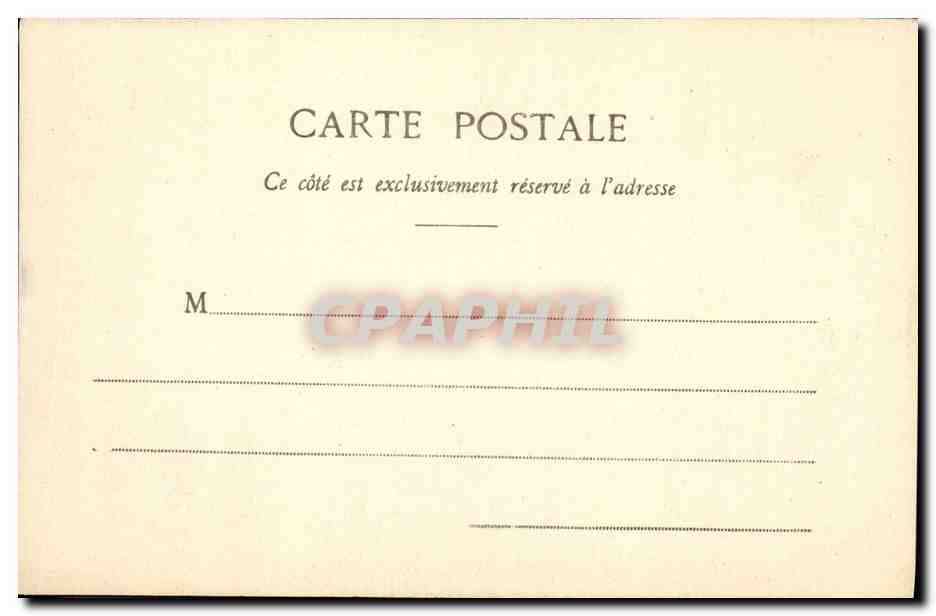 CPA Puzzle Cathedrale Chartres  — Verso