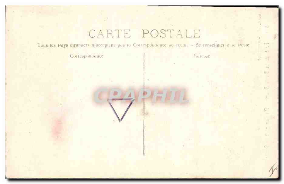 CPA Arbre Foret de la Sainte Baume Du Canape a la grotte  — Rückseite
