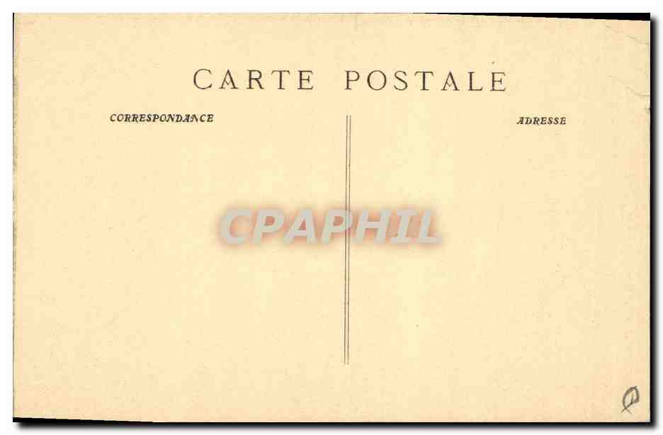 CPA Arbre Foret de la Sainte Baume Chemin du Grand Prat  — Rückseite