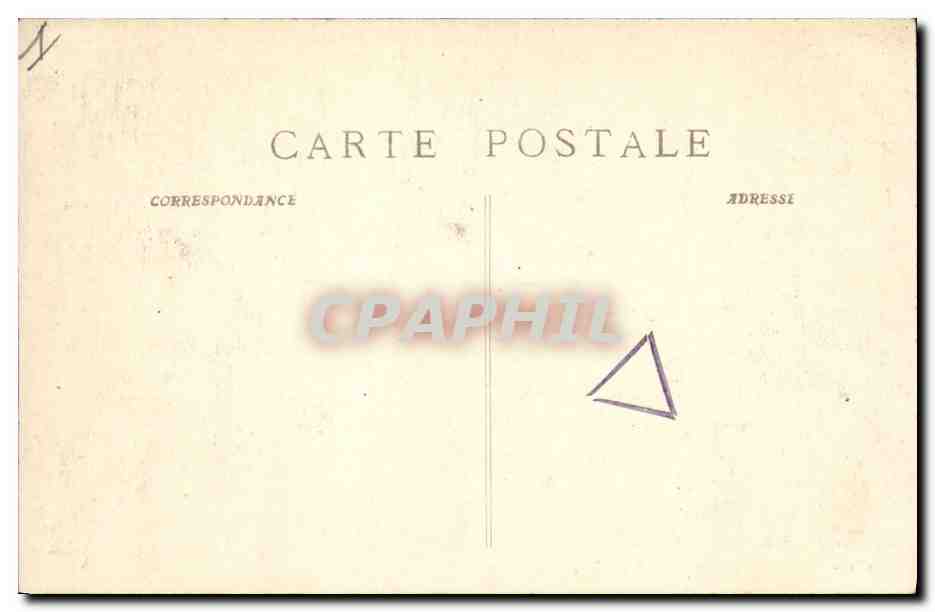 CPA Arbre La Sainte Baume La foret Le canape  — Back