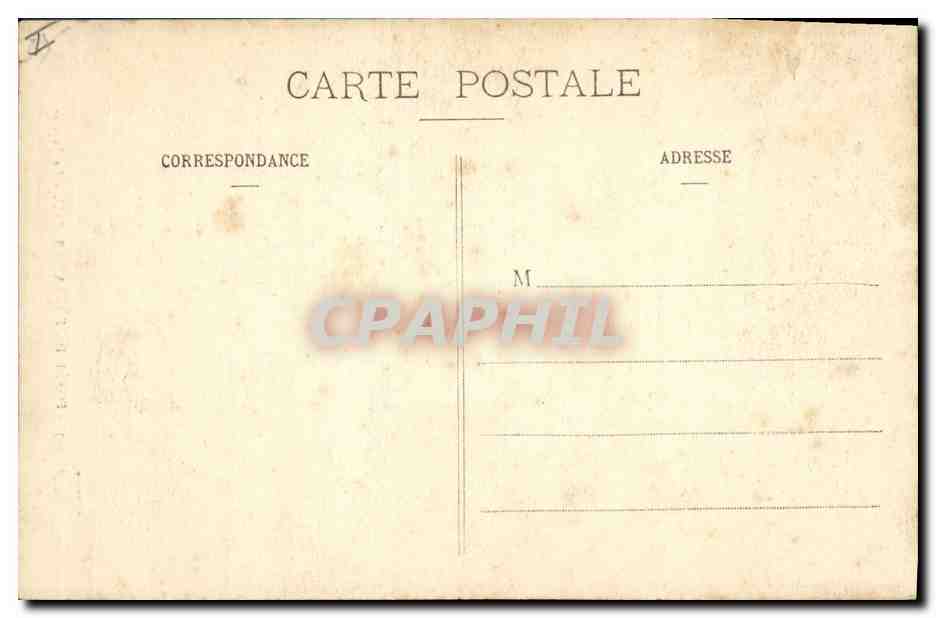 CPA Arbre Foret de Fontainebleau Le Jupiter  — Rückseite
