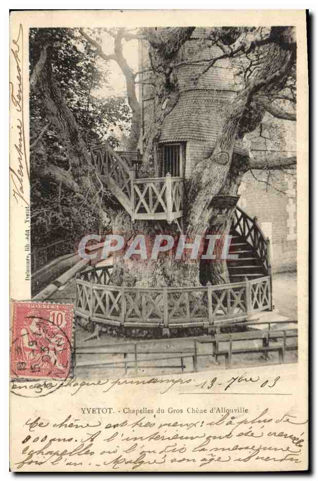Yvetot - Chapelles du Gros Chêne d'Allouville — éditeur Beinau, n° 10
