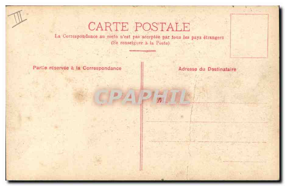 CPA Fantaisie Femme Lettres Lettre U  — Rückseite