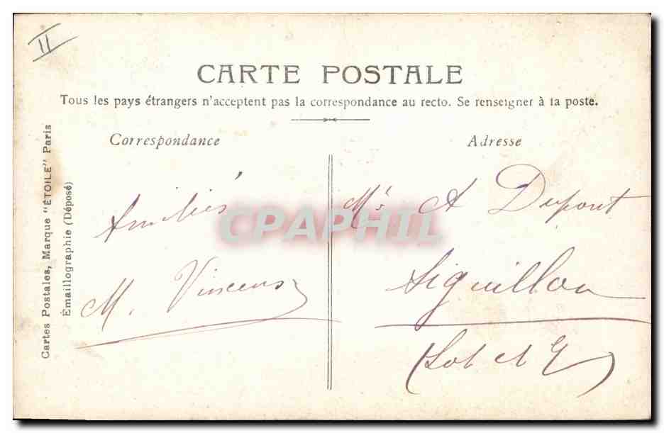 Femme et enfant devant une lettre décorée de fleurs — Stebbing Phot. — Éditeur : Cartes Postales 'ÉTOILE' Paris — Reverso