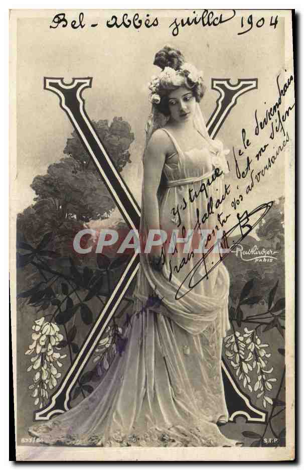 Bel-Abbes - Femme en robe de style antique — éditeur Reichinger, Paris, n° 837/51