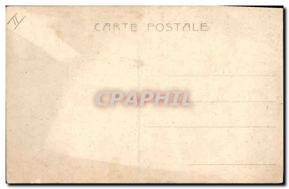 CPA Fantaisie Femme Lettres Lettre Y  — Rückseite