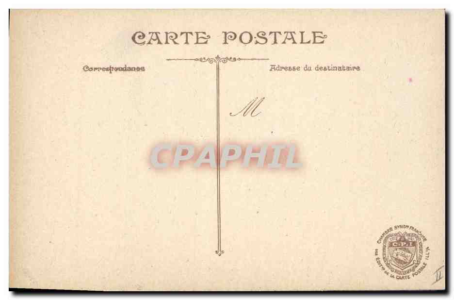 CPA Militaria Arras — Rückseite