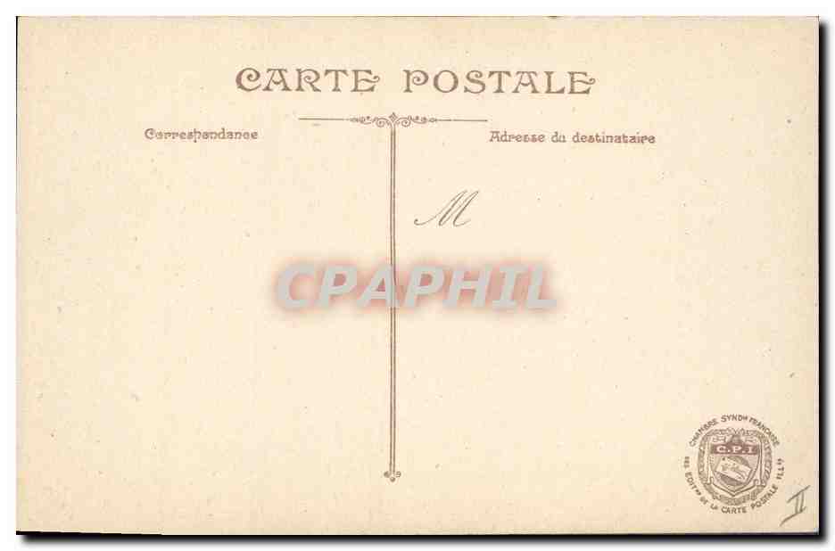 CPA Militaria Reims — Rückseite
