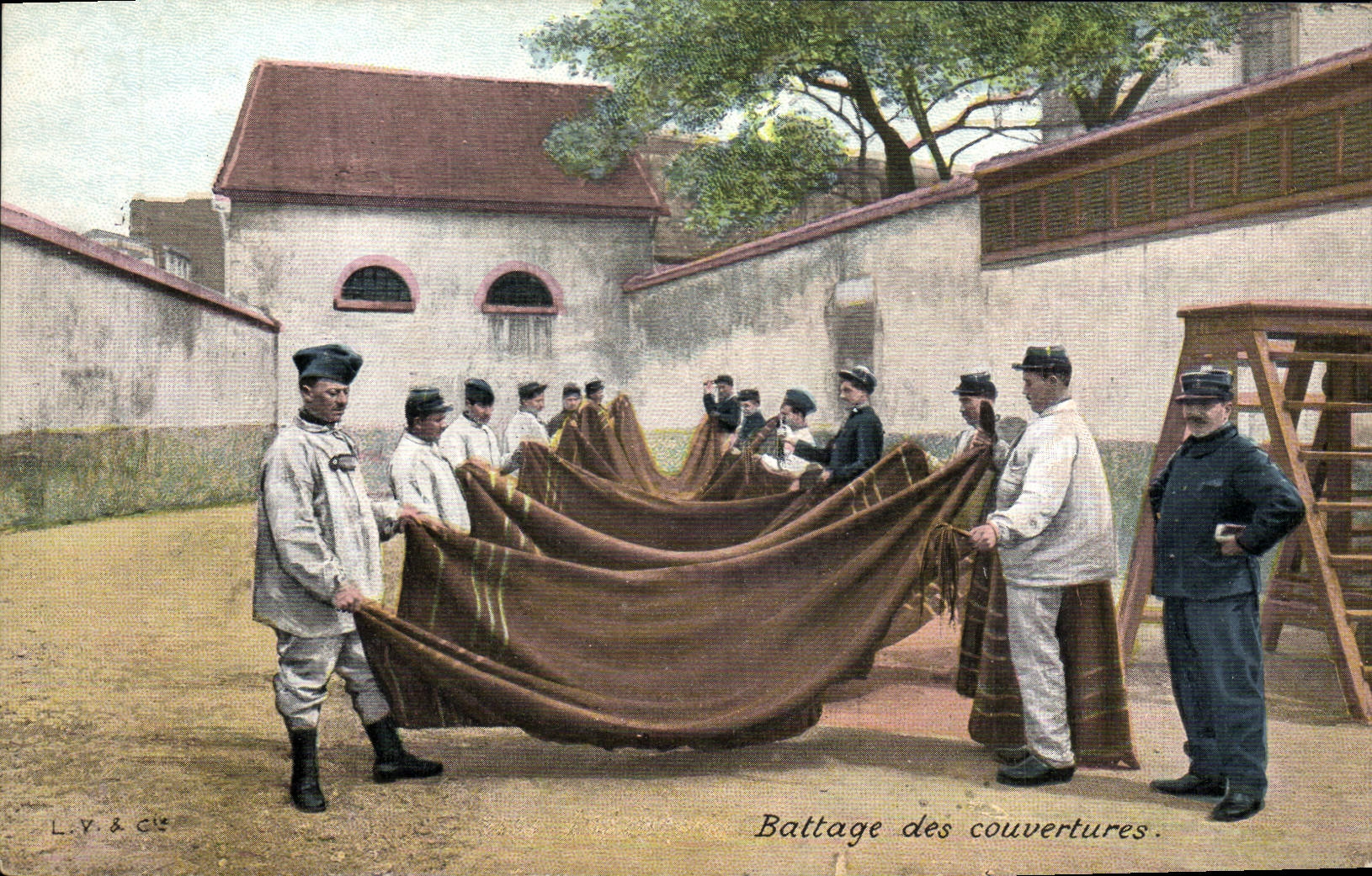 Battage des couvertures — L.V. & Cie — n°3634