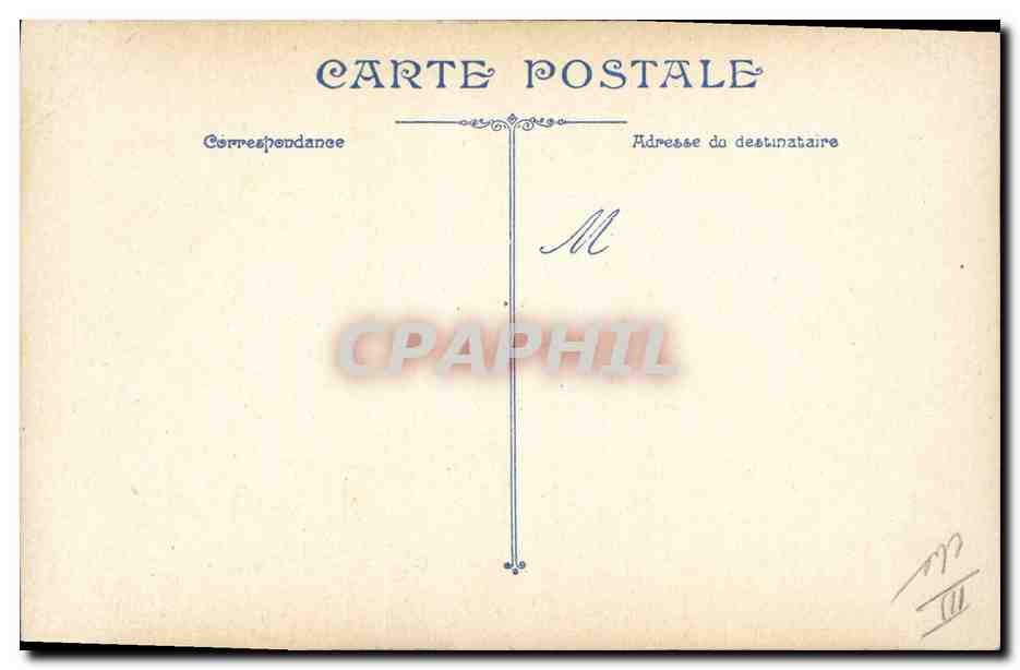 CPA Militaria General Joffre — Reverso