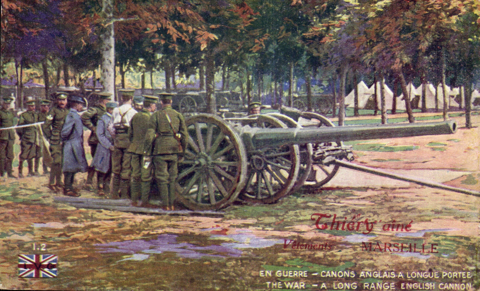 Canons anglais à longue portée — Marseille — Thiéry Aîné