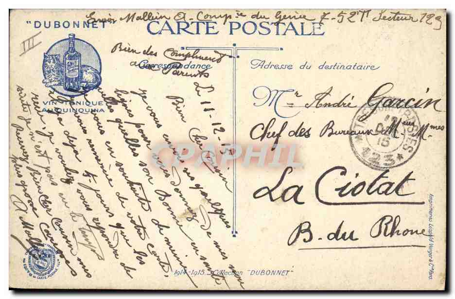 CPA Militaria Un taube passe Avion — Reverso