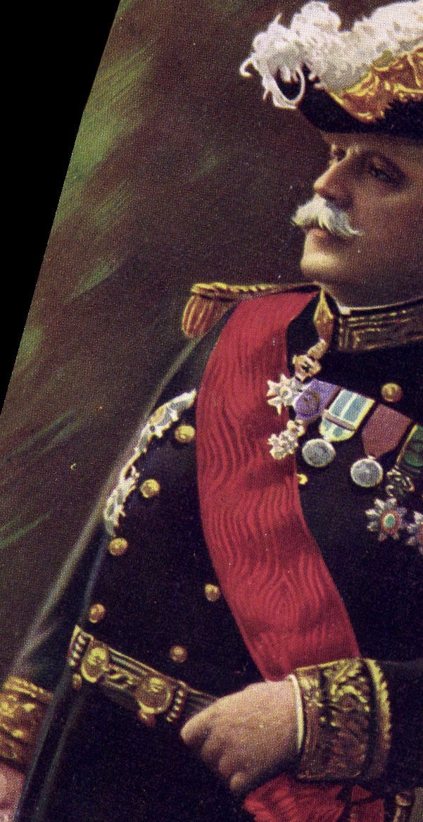 Général Joffre — portrait militaire — éditeur CPAPHIL - Anverso
