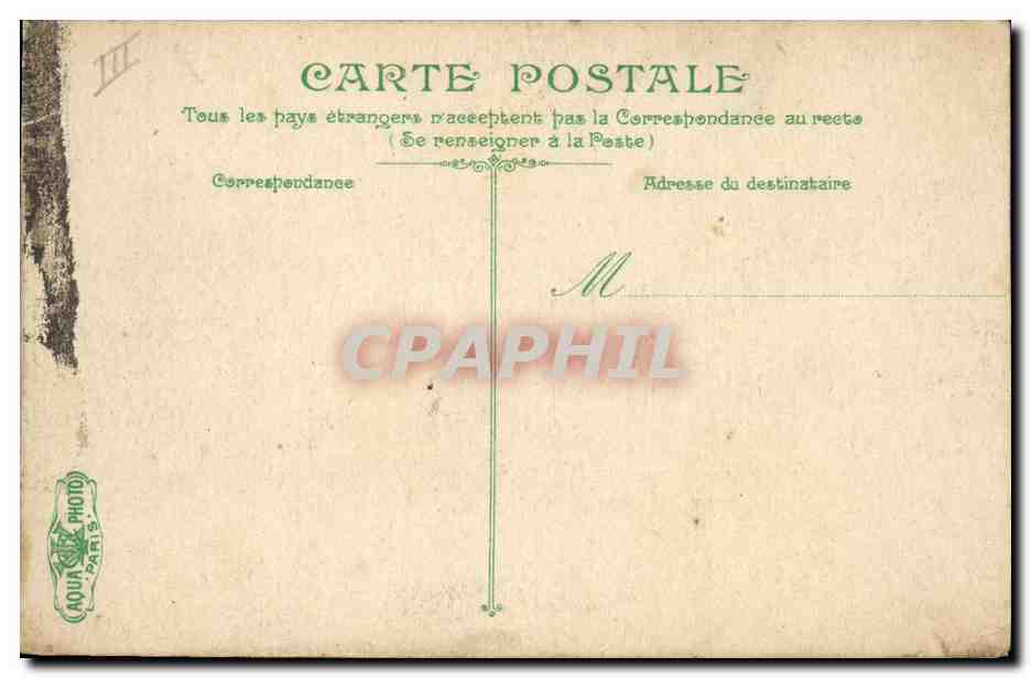La Vie du Marin — Un hamac — Éditeur L.V. & Cie, n° 2715 — Reverso