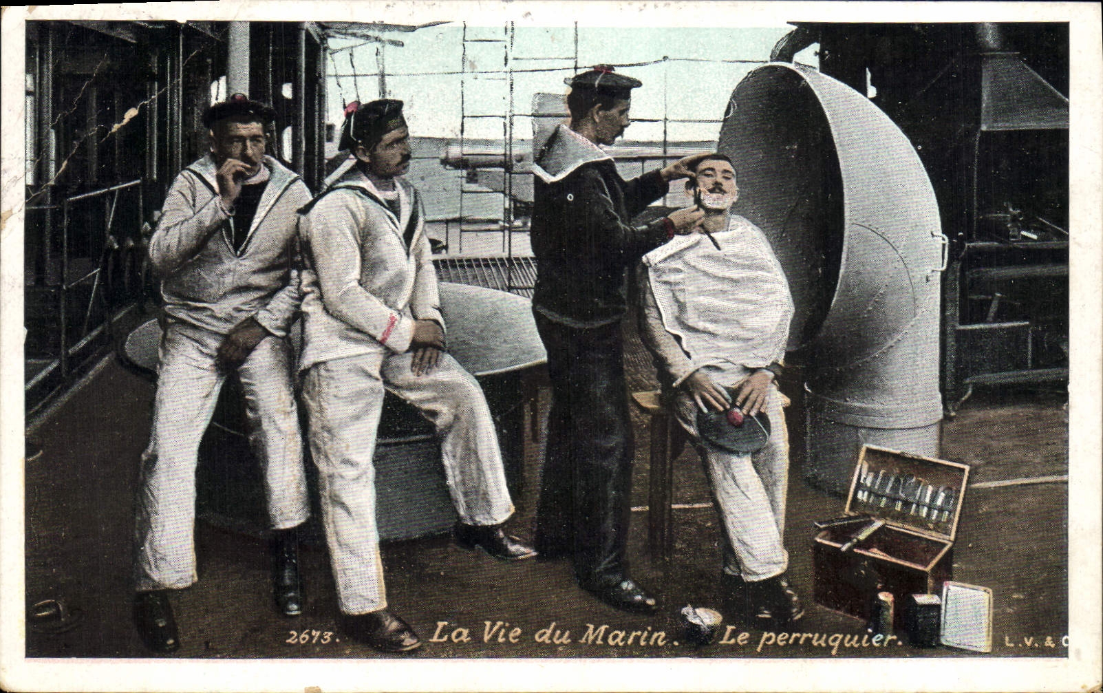 La Vie du Marin — Le perruquier — L.V.&C. n°2673