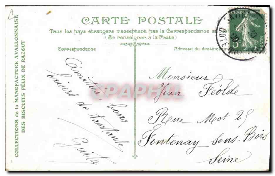 La Vie du Marin — Le perruquier — L.V.&C. n°2673 — Reverso