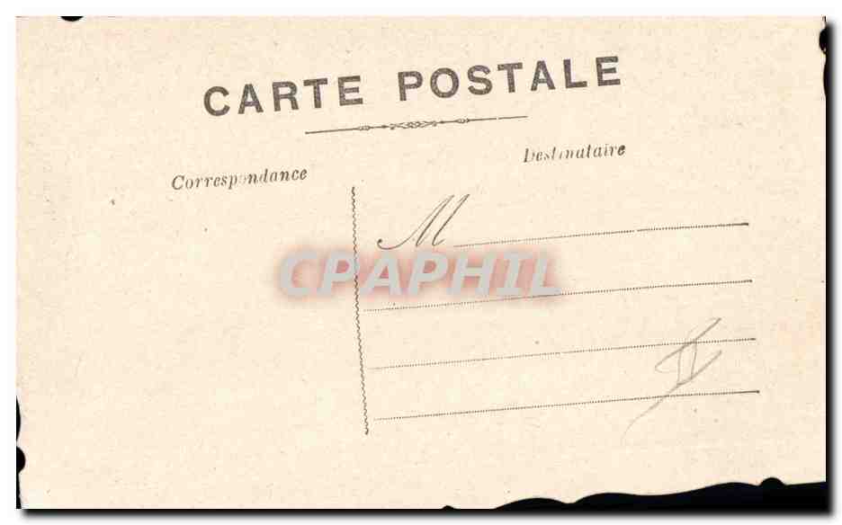 CPA Fantaisie Fleurs  — Verso