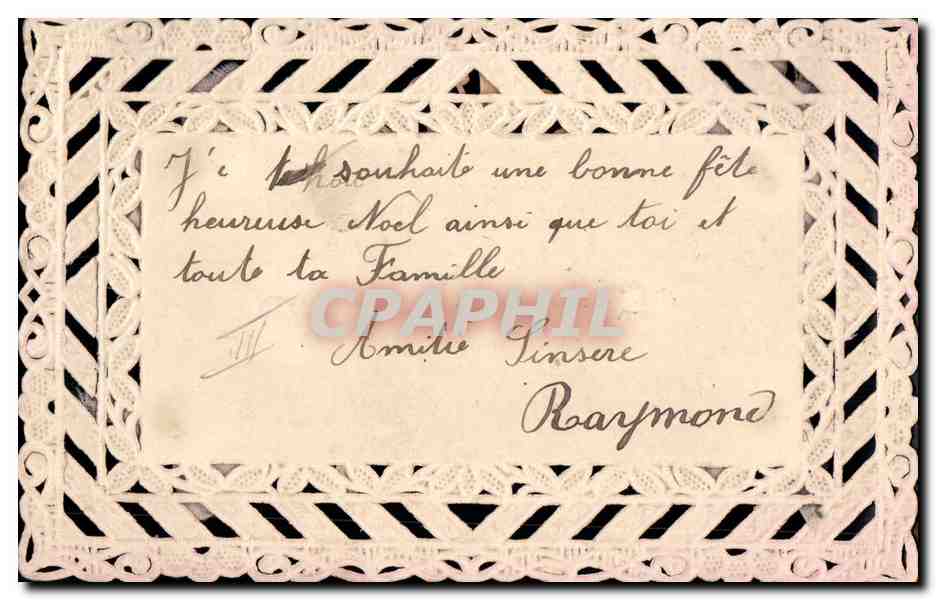 CPA Brodee Fantaisie Fleurs  — Verso