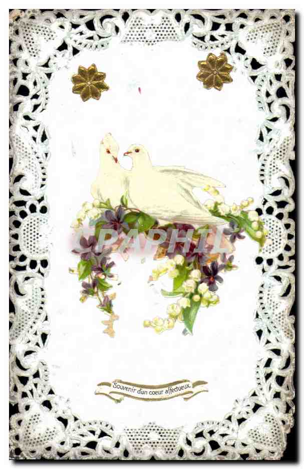 CPA Brodee Fantaisie Fleurs Colombes